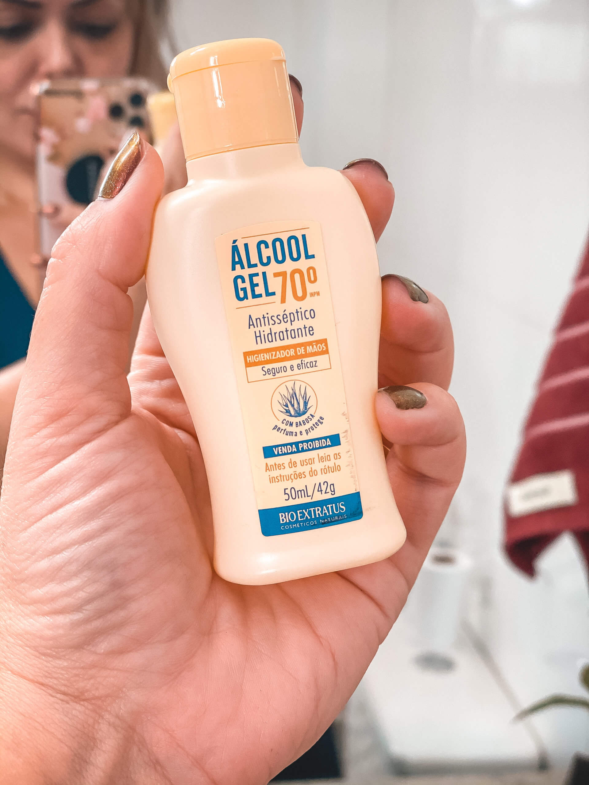 álcool em gel